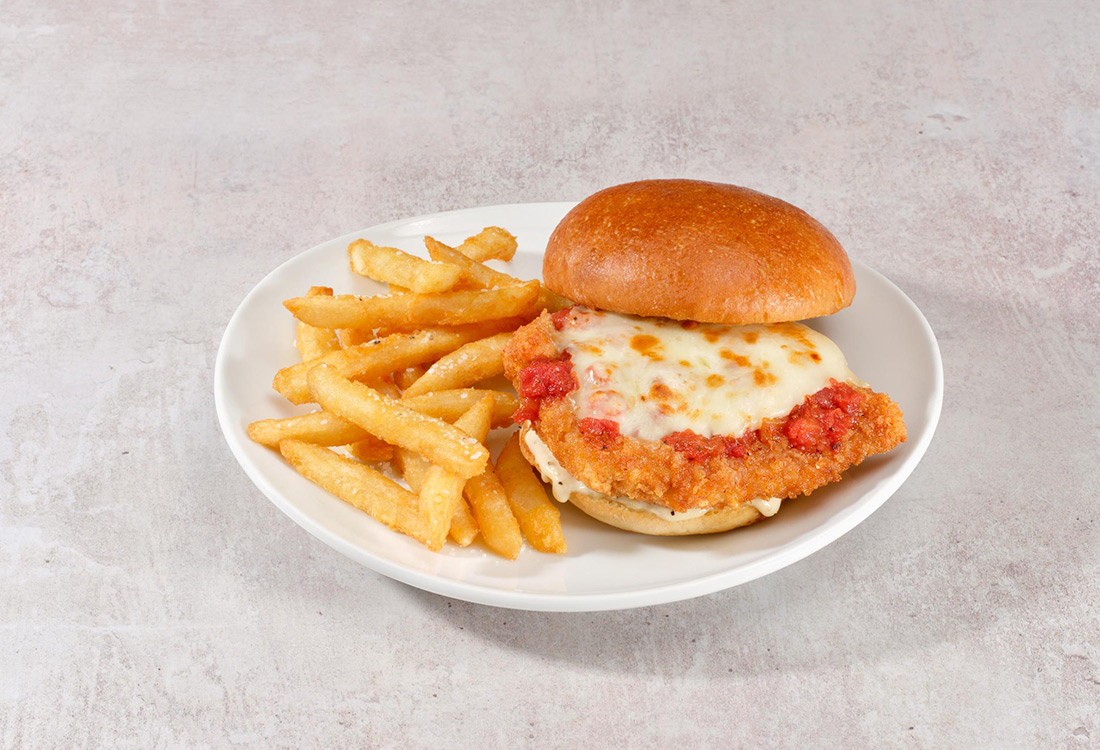 Messi's Golden Chicken Sandwich