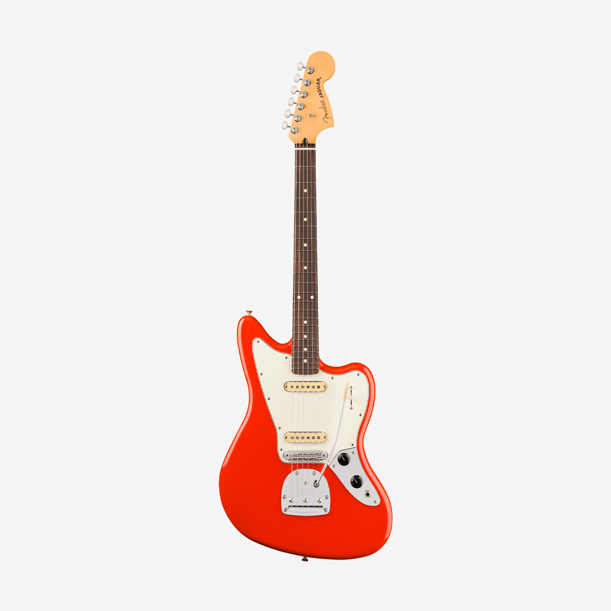 Fender Player II Jaguar Electric Guitar in Coral Red image number 1