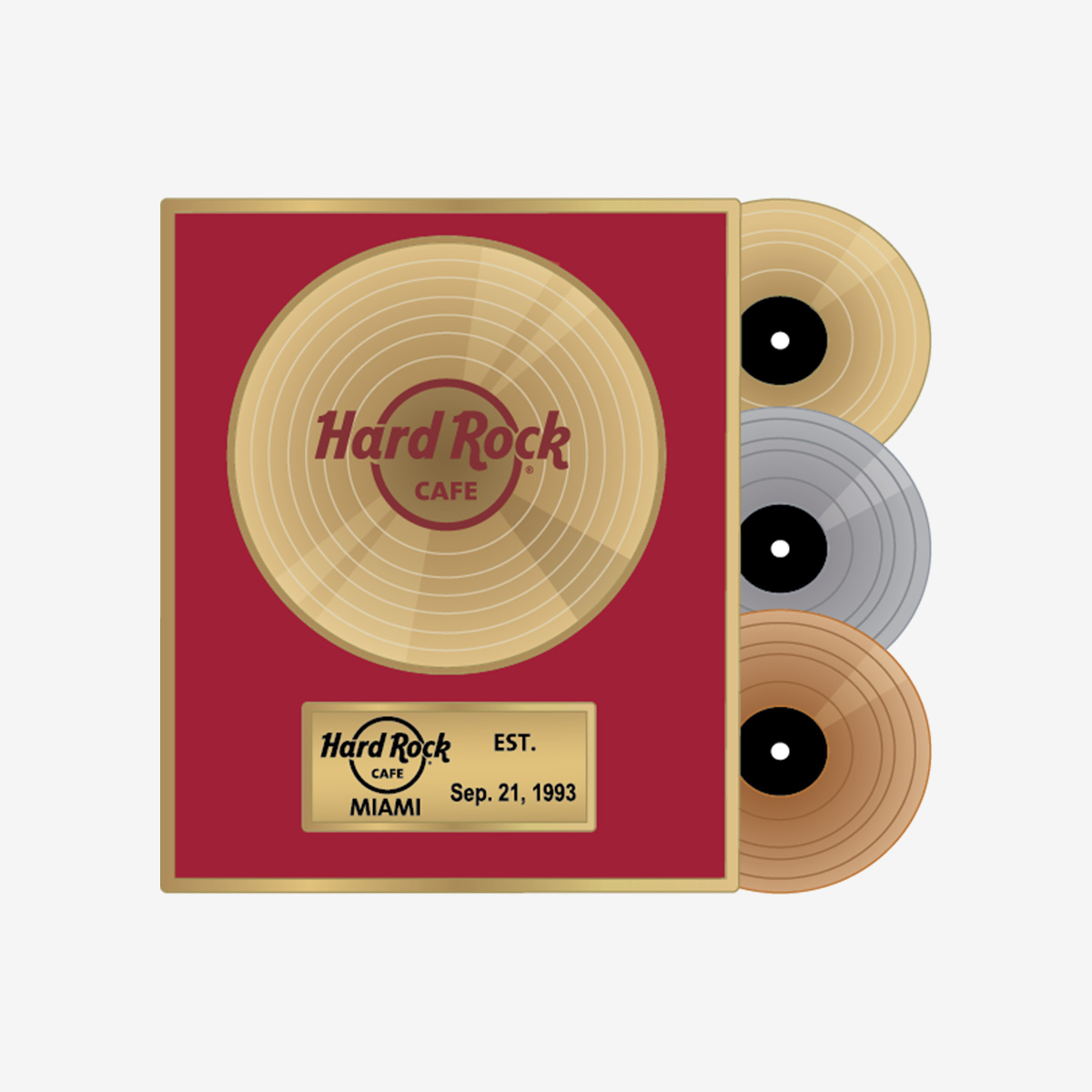 Limited Edition Miami Established Award Pin image number 1