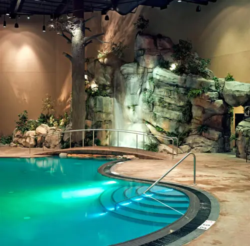 Oasis Pool luxury hotel with indoor pool